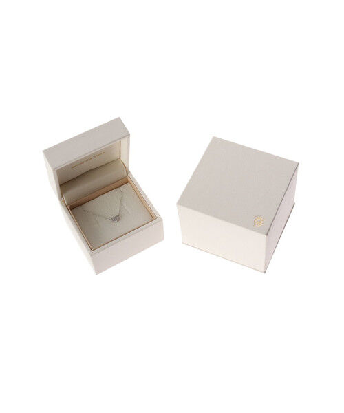 Samantha Tiara「K18 WG パーフェクトハートインフィニティ（小）」|ネックレス|