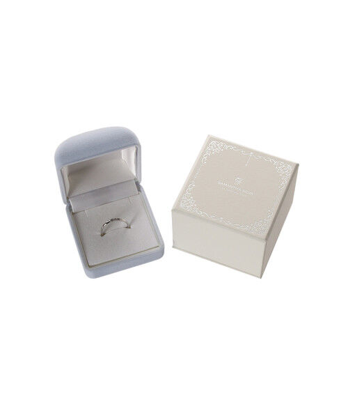 SAMANTHA SILVA「K10 WG ウェーブペアリング (レディース)」|リング|