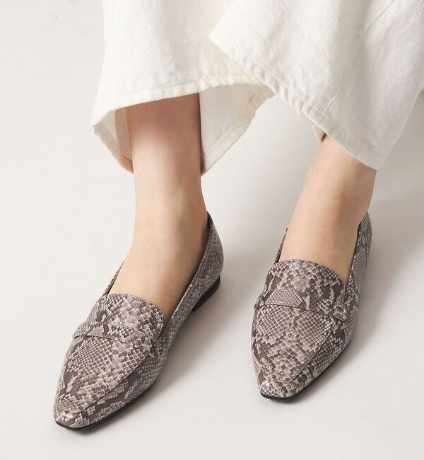 ODETTE E ODILE「【WEB限定】R スクエアローファー フラット15◎■&uarr;」|ローファー|