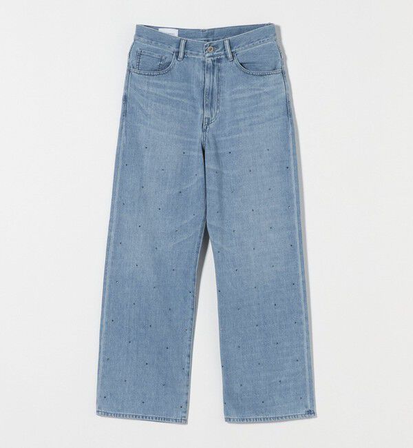UNITED ARROWS「コットンビジューデニムパンツ」|デニム|