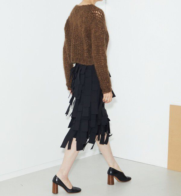 AEWEN MATOPH「＜AEWEN MATOPH＞フリンジスカート」|スカート|