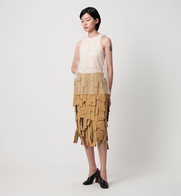 AEWEN MATOPH「＜AEWEN MATOPH＞フリンジスカート」|スカート|