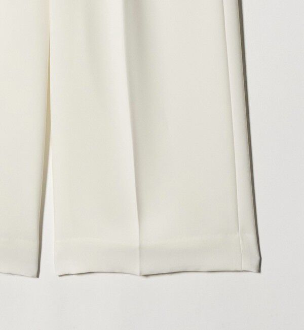 UNITED ARROWS「2タック ワイドパンツ WHITE ‐ウォッシャブル‐」|その他|