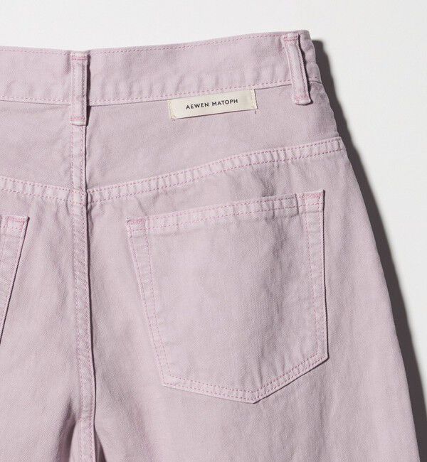 AEWEN MATOPH「＜AEWEN MATOPH＞カラータックデニムパンツ」|デニム|