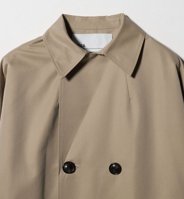 UNITED ARROWS「＜TICCA＞テント トレンチコート」|トレンチコート|