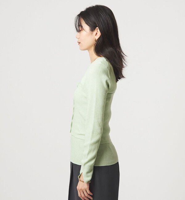 UNITED ARROWS green label relaxing「リブ ニット ビスチェ ウォッシャブル」|ベスト・ジレ|