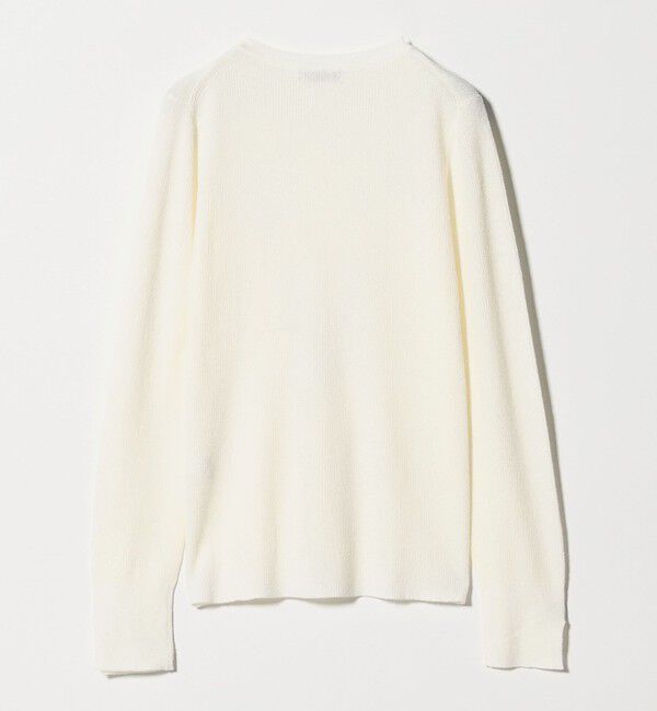 UNITED ARROWS green label relaxing「リブ ニット クルーネック プルオーバー ウォッシャブル」|ニット・セーター|