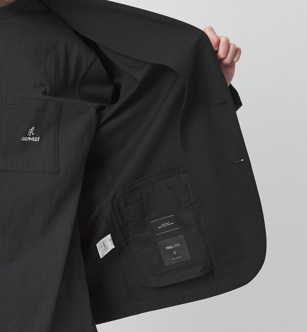 UNITED ARROWS green label relaxing「FREELITCH カジュアル 2B ジャケット -2WAYストレッチ・吸水速乾-」|テーラードジャケット|
