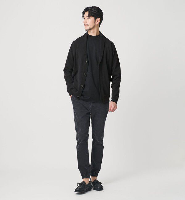BEAUTY&YOUTH UNITED ARROWS「【WEB限定 WARDROBE SMART】KOUKIN ショールカラー カーディガン【抗菌・防臭】」|カーディガン|