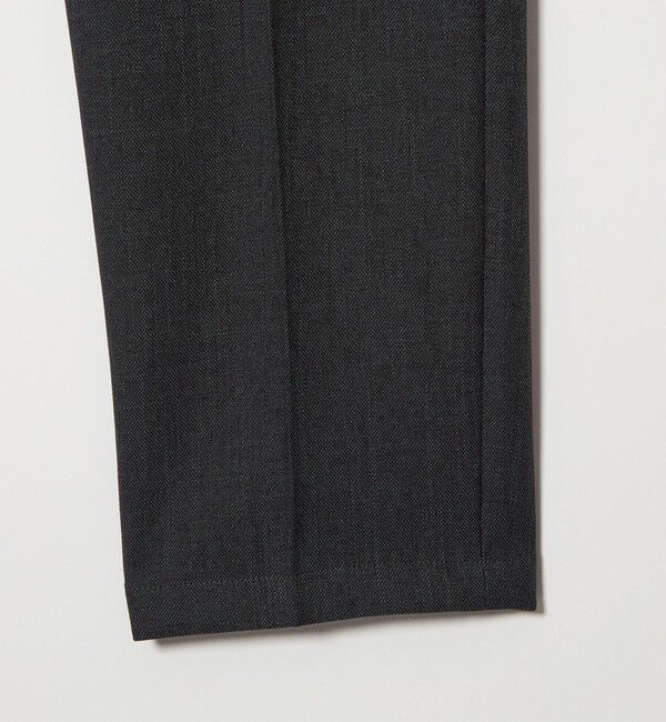 BEAUTY&YOUTH UNITED ARROWS「【WEB限定 WARDROBE SMART】LANATEC シャンブレー ノープリーツ パンツ」|スラックス|