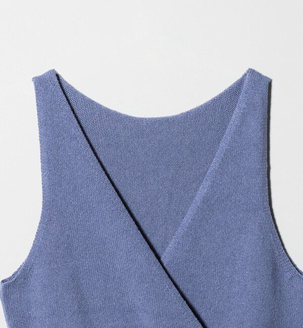 BEAUTY&YOUTH UNITED ARROWS「コットン麻ブレンド カシュクール 2WAYニットベスト  ウォッシャブル」|ベスト・ジレ|