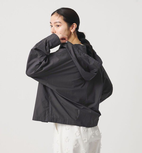 BEAUTY&YOUTH UNITED ARROWS「ポリエステルコットン フードシャツ」|シャツ・ブラウス|