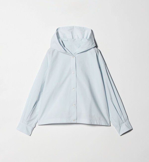 BEAUTY&YOUTH UNITED ARROWS「ポリエステルコットン フードシャツ」|シャツ・ブラウス|