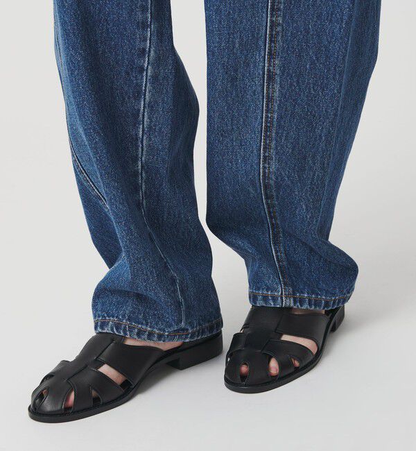 BEAUTY&YOUTH UNITED ARROWS「【WEB限定】カーブ デニムパンツ」|デニム|