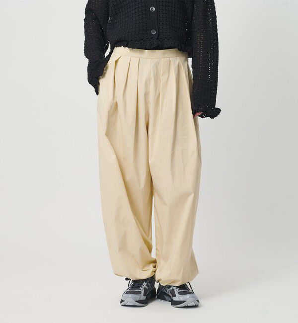 BEAUTY&YOUTH UNITED ARROWS「コットンナイロン バルーンパンツ ウォッシャブル」|その他|