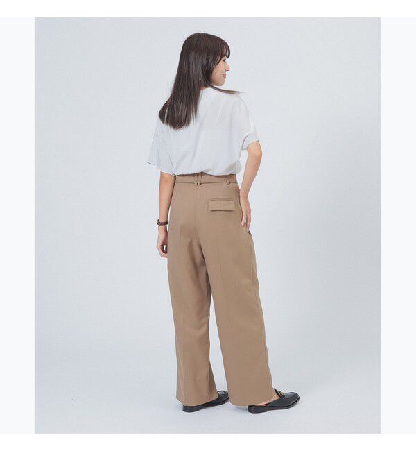 Demi-Luxe BEAMS 「タック シアー ブラウス」|シャツ・ブラウス|