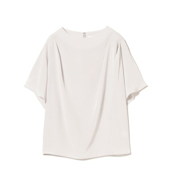 Demi-Luxe BEAMS 「タック シアー ブラウス」|シャツ・ブラウス|