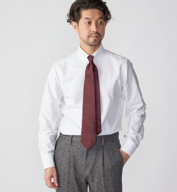 SHIPS「SHIPS: シルク レップ ソリッド ネクタイ」|ネクタイ・蝶ネクタイ|