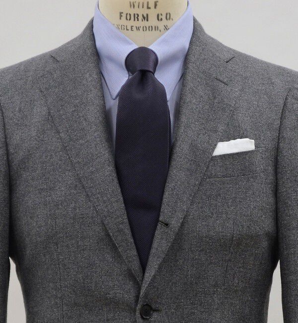 SHIPS「SHIPS: シルク レップ ソリッド ネクタイ」|ネクタイ・蝶ネクタイ|コバルトブルー