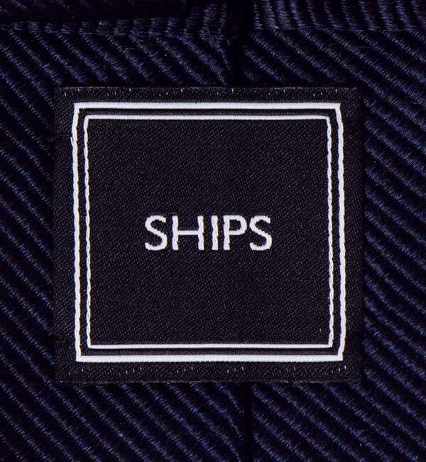 SHIPS「SHIPS: シルク レップ ソリッド ネクタイ」|ネクタイ・蝶ネクタイ|