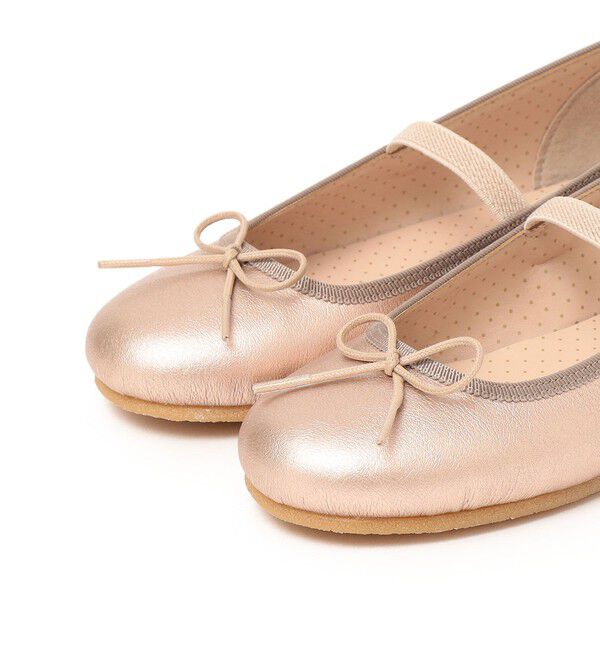 SHIPS KIDS「Ladybug Kids:リボン バレエ シューズ」|バレエシューズ|