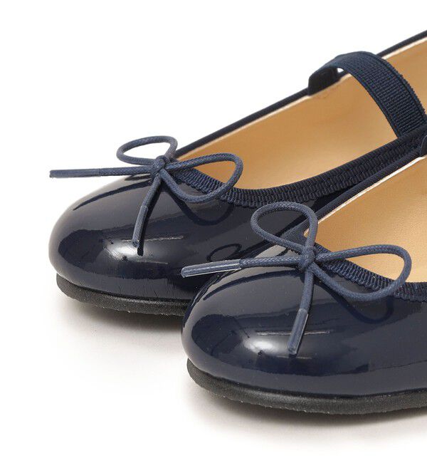 SHIPS KIDS「【SHIPS KIDS別注】Ladybug Kids:リボン バレエ シューズ」|バレエシューズ|