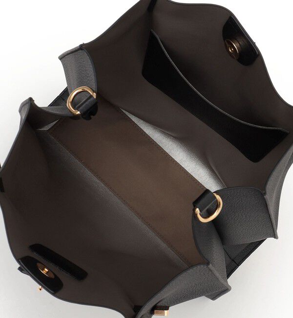 SHIPS any「《一部追加予約》SHIPS any: A4 メタル フィッティング トート バッグ」|トートバッグ|