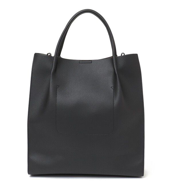 SHIPS any「《一部追加予約》SHIPS any: A4 メタル フィッティング トート バッグ」|トートバッグ|