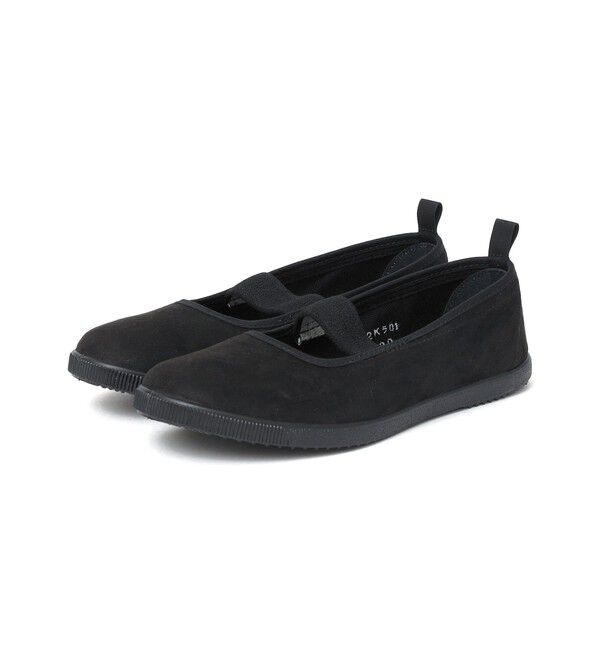 SHIPS any「MOONSTAR: バンド バレエシューズ 22-24cm◇」|バレエシューズ|ブラック