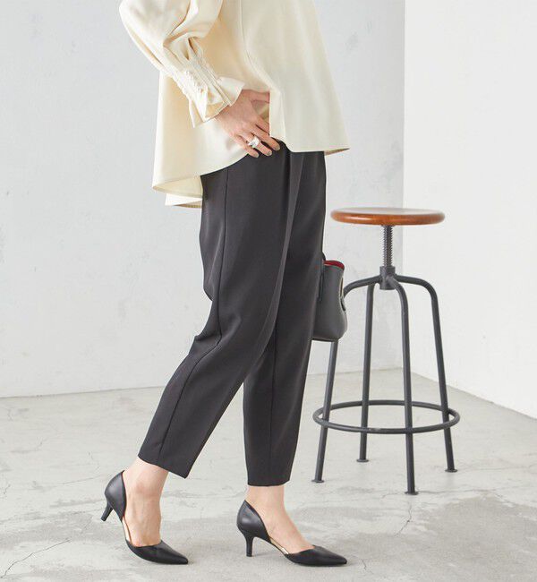 SHIPS for women「〈手洗い可能〉キャンディ スリーブ ブラウス &times; パンツ セットアップ」|シャツ・ブラウス|