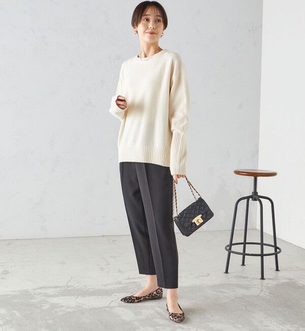 SHIPS for women「〈手洗い可能〉キャンディ スリーブ ブラウス &times; パンツ セットアップ」|シャツ・ブラウス|