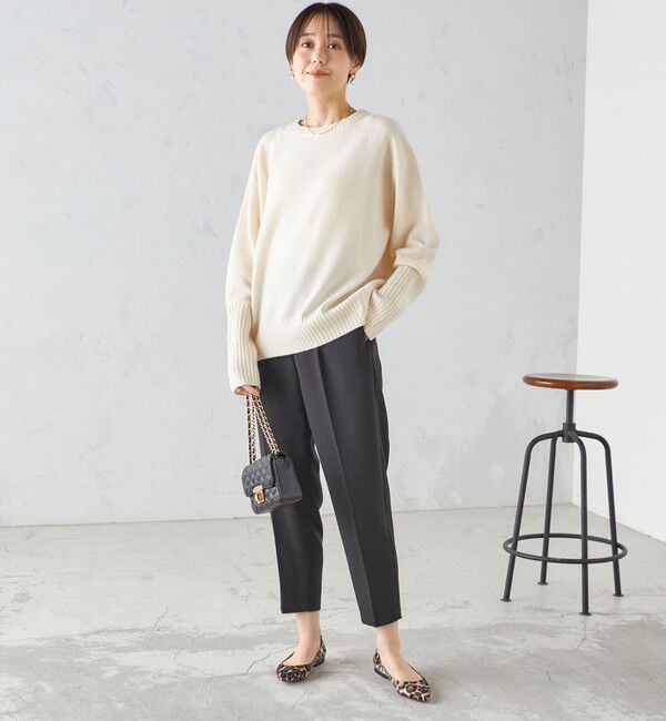 SHIPS for women「〈手洗い可能〉キャンディ スリーブ ブラウス &times; パンツ セットアップ」|シャツ・ブラウス|