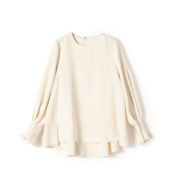 SHIPS for women「〈手洗い可能〉キャンディ スリーブ ブラウス &times; パンツ セットアップ」|シャツ・ブラウス|