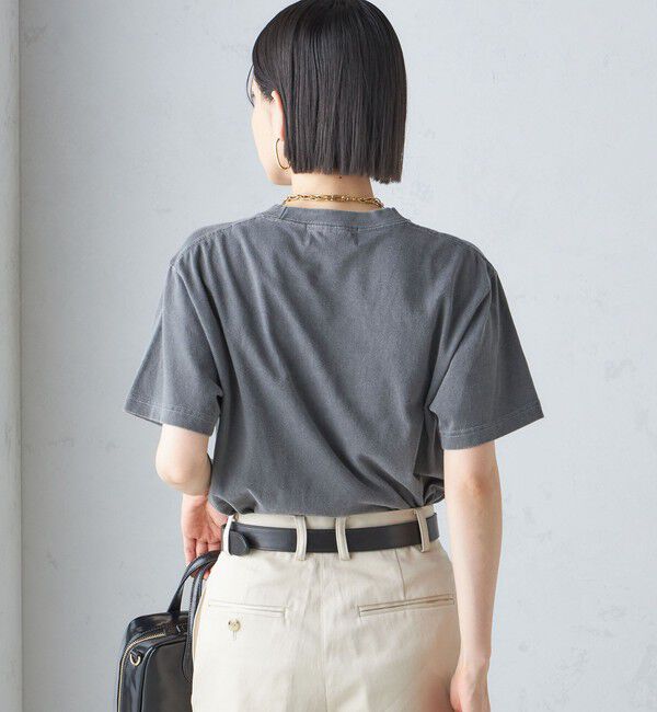 SHIPS for women「J.J.MERCER:〈洗濯機可能〉プリント TEE」|Tシャツ・カットソー|