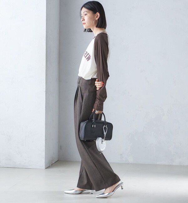 SHIPS for women「St.Johns 3rd club:〈洗濯機可能〉シアー ベースボール TEE」|Tシャツ・カットソー|