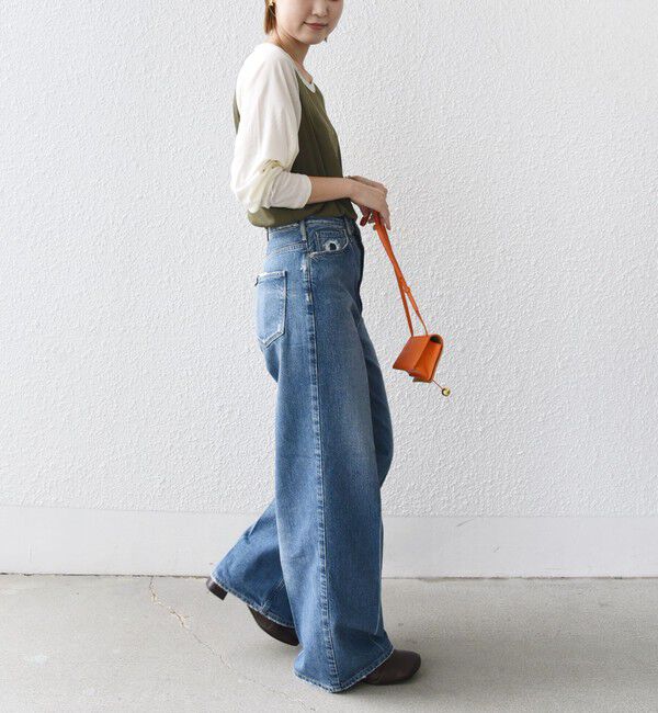 SHIPS for women「St.Johns 3rd club:〈洗濯機可能〉シアー ベースボール TEE」|Tシャツ・カットソー|