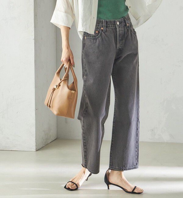 SHIPS for women「Levi&rsquo;s:501 90S ANKLE 2」|デニム|ブラック