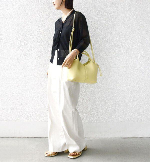 SHIPS for women「〈手洗い可能〉ラミー混 シアー カーディガン」|カーディガン|