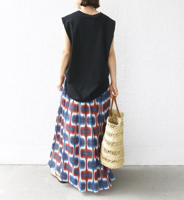 SHIPS for women「〈接触冷感〉ポンチ ノースリーブ プルオーバー」|Tシャツ・カットソー|