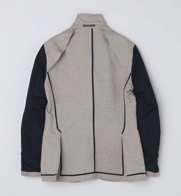 SHIPS「BREUER: リネン コットン オックスフォード ジャケット」|テーラードジャケット|