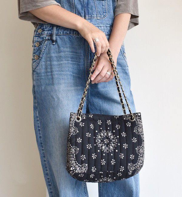 SHIPS for women「MALUS: バンダナ キルティング ショルダー バッグ」|ショルダー・メッセンジャー|