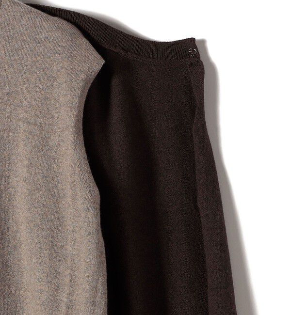 SHIPS for women「【WEB限定】〈手洗い可能〉レイヤード 2WAY 配色 カーディガン」|カーディガン|