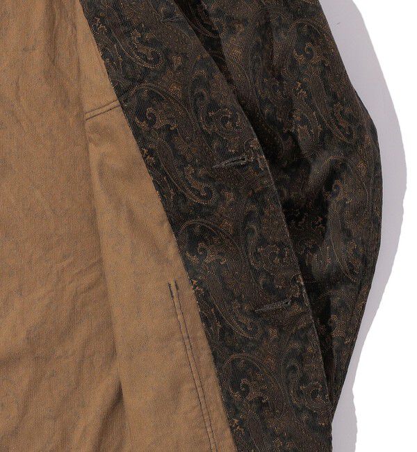 SHIPS「Southwick:〈セットアップ対応〉 Gate Label プリント コーデュロイ ジャケット」|テーラードジャケット|