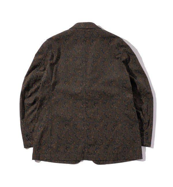 SHIPS「Southwick:〈セットアップ対応〉 Gate Label プリント コーデュロイ ジャケット」|テーラードジャケット|