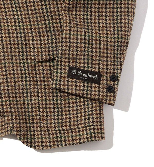 SHIPS「Southwick:CAMBRIDGE  ガンクラブチェック ジャケット(Made in Japan)」|テーラードジャケット|