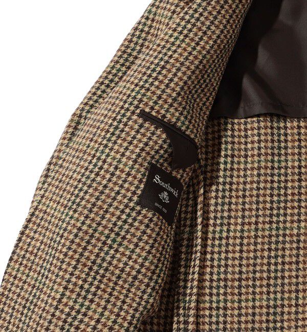 SHIPS「Southwick:CAMBRIDGE  ガンクラブチェック ジャケット(Made in Japan)」|テーラードジャケット|