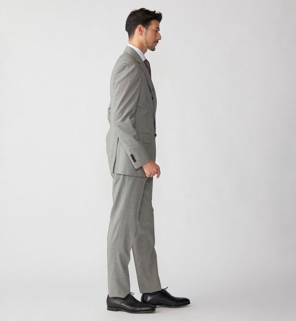 SHIPS「SHIPS:〈FUNCTION/洗濯機可能〉ウォッシャブル ハウンドトゥース ジャケット(セットアップ対応)」|テーラードジャケット|