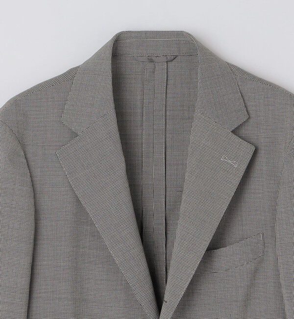 SHIPS「SHIPS:〈FUNCTION/洗濯機可能〉ウォッシャブル ハウンドトゥース ジャケット(セットアップ対応)」|テーラードジャケット|