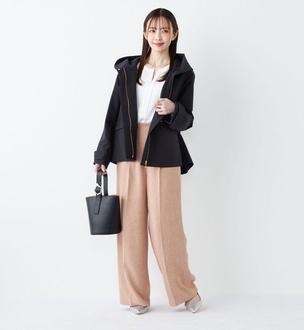 SHIPS Colors 「SHIPS Colors:〈手洗い可能〉2WAY ノーカラー ブラウス◇」|シャツ・ブラウス|