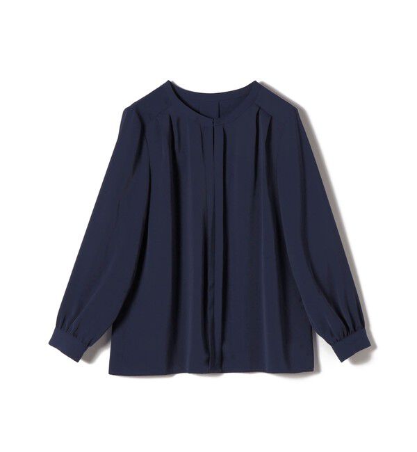 SHIPS Colors 「SHIPS Colors:〈手洗い可能〉2WAY ノーカラー ブラウス◇」|シャツ・ブラウス|